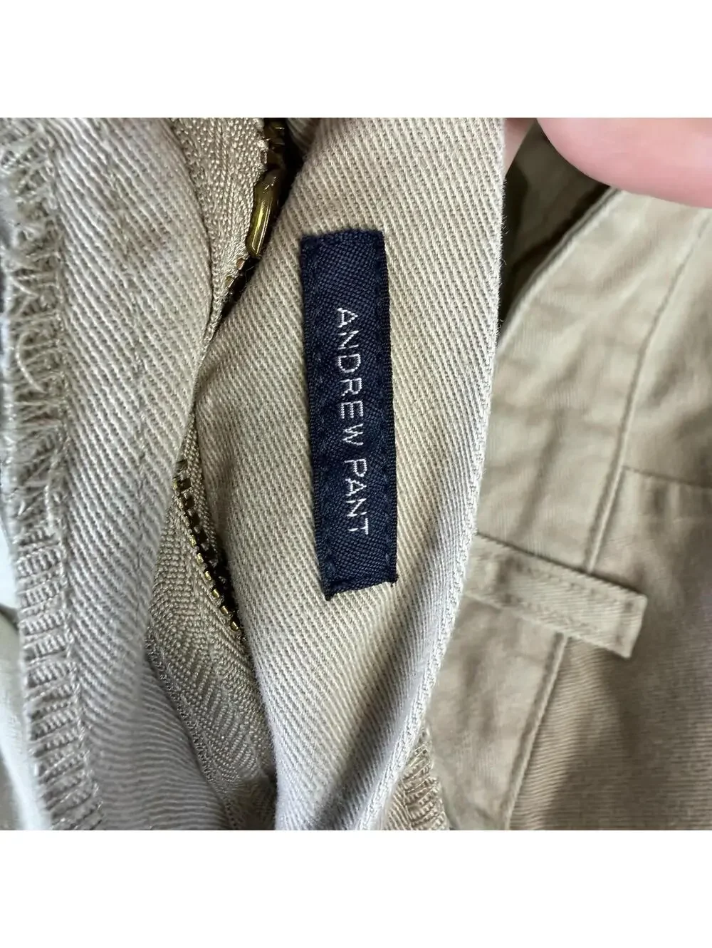 Vintage 90s Polo Ralph Lauren Andrew Pants Mens 36x32 Beige Chino Pleated Twill